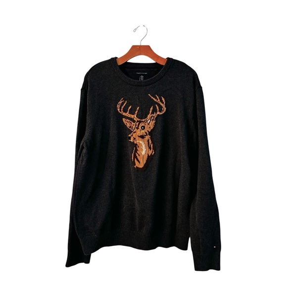 Tommy Hilfiger Other - Tommy Hilfiger Charcoal and Plum Knitwear Size XXL  10 0509